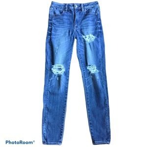 AEO Super Hi-Rise Super Super Stretch Jeans